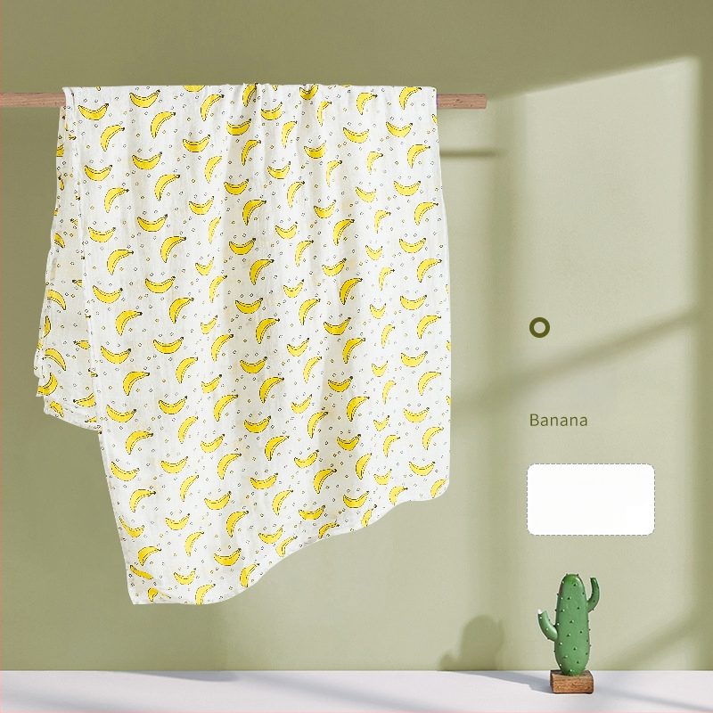 Kūdikio susiuvimo skraistė iš bambuko pluošto ir medvilnės, vasariška lengva, 70% bambuko, 30% medvilnės, karikatūrinis raštas, tinkama kūdikiams ir 1–3 metų vaikams