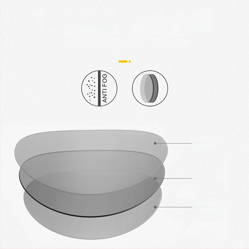 OCORT brīvo niršanas brilles | PC materiāls | liels rāmis | ultra plašs redzes laukums | piemērotas pieaugušajiem