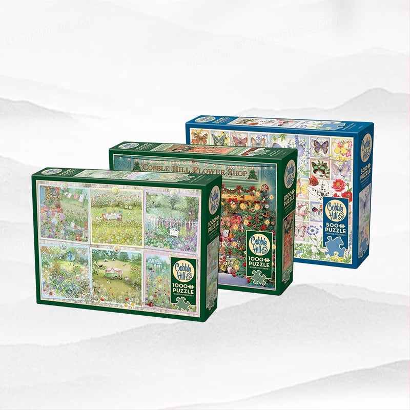 3D puzle — papīra sastāvs, izcelsme ASV, 14+ vecumam, burti ilustrācijas, dēļi