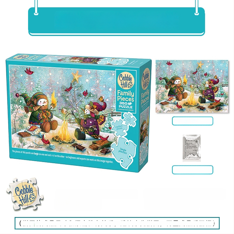 3D puzle — papīra sastāvs, izcelsme ASV, 14+ vecumam, burti ilustrācijas, dēļi