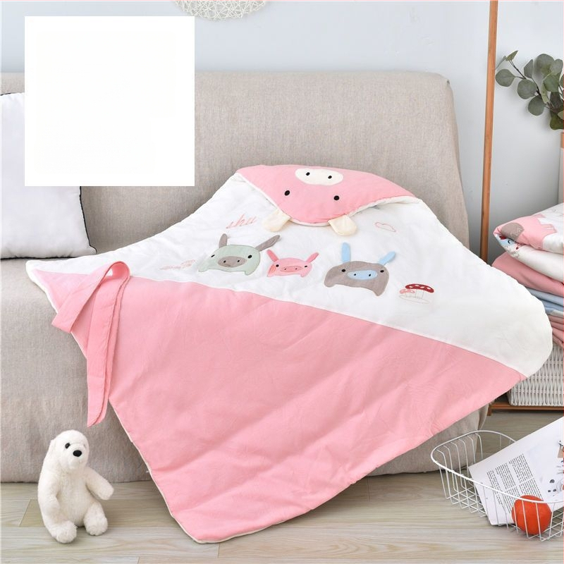 Swaddle za novorođenče od 100% pamuka s odvojivim dvostrukim slojem, 300–500 g, za proljeće i jesen, moderan minimalistički stil