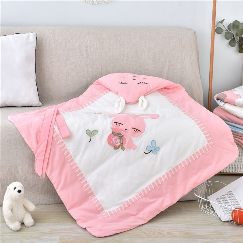 Swaddle za novorođenče od 100% pamuka s odvojivim dvostrukim slojem, 300–500 g, za proljeće i jesen, moderan minimalistički stil