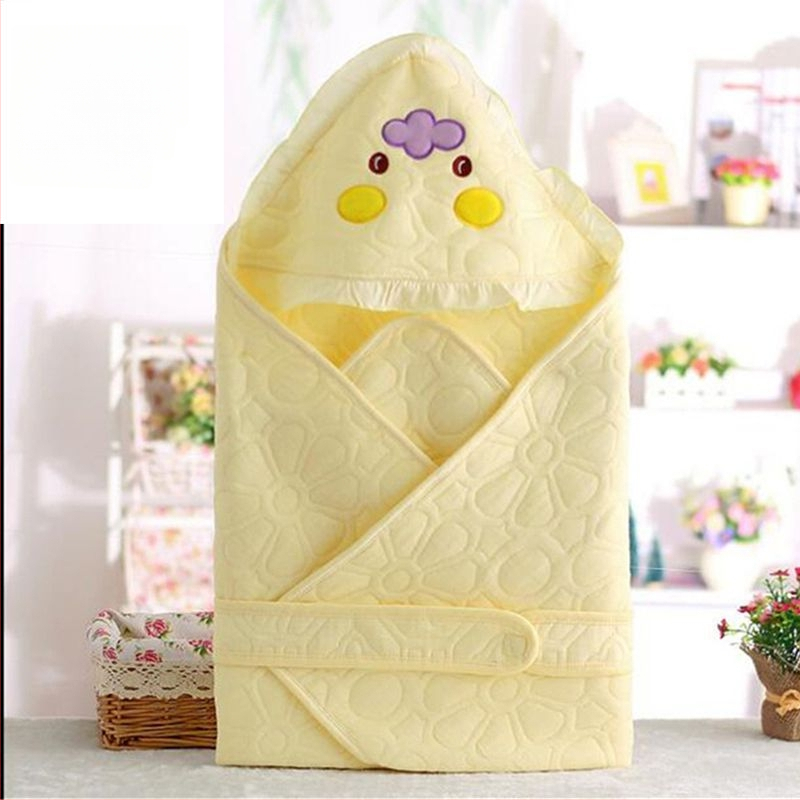 Swaddle za novorođenče od 100% pamuka s odvojivim dvostrukim slojem, 300–500 g, za proljeće i jesen, moderan minimalistički stil