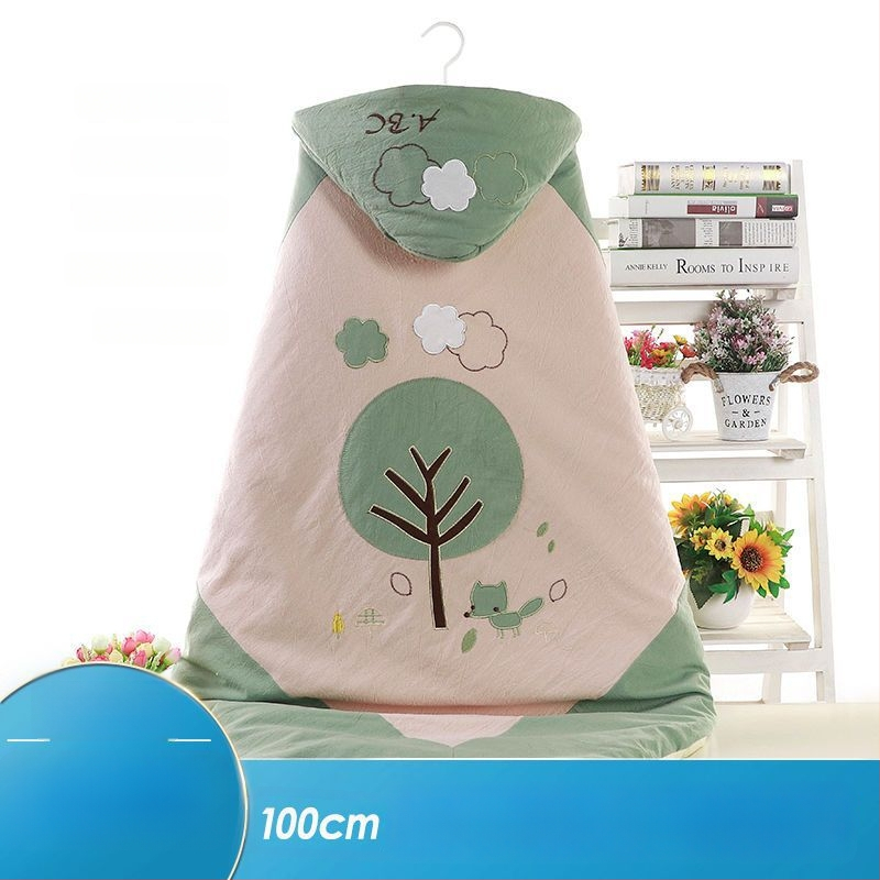 Swaddle za novorođenče od 100% pamuka s odvojivim dvostrukim slojem, 300–500 g, za proljeće i jesen, moderan minimalistički stil