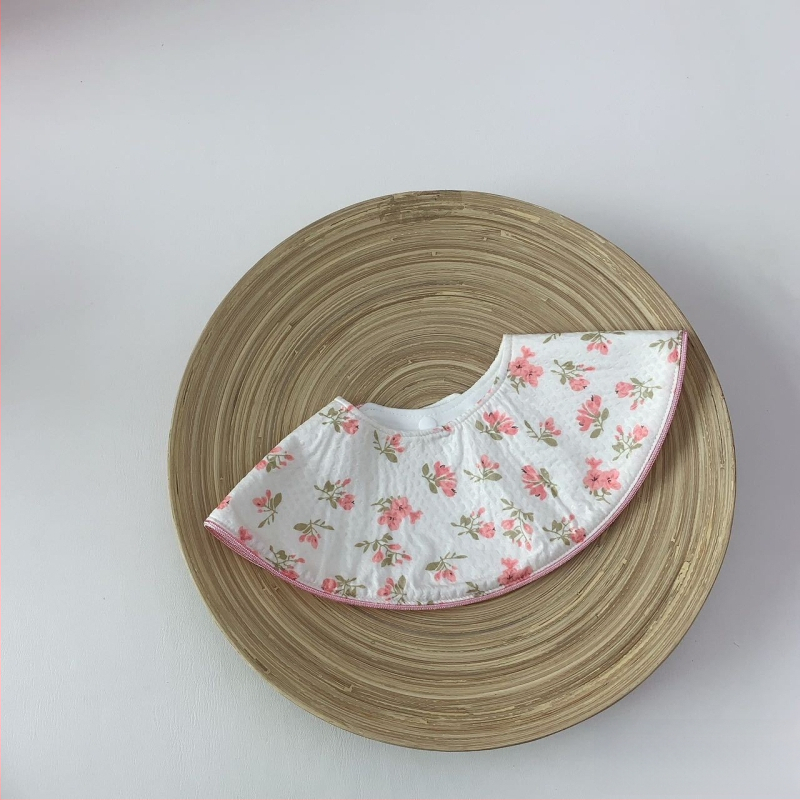 Kūdikio seilinukas iš medvilnės, atsparus vandeniui, dryžių raštas, 0–3 metų vaikams, unisex