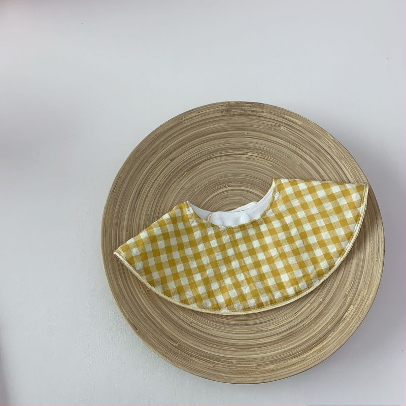 Kūdikio seilinukas iš medvilnės, atsparus vandeniui, dryžių raštas, 0–3 metų vaikams, unisex