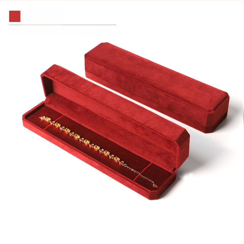 Astoņstūraina velūra juvelierizstrādājumu kaste, kompozītmateriāls, SSJH23, juvelierizstrādājumu iepakojums