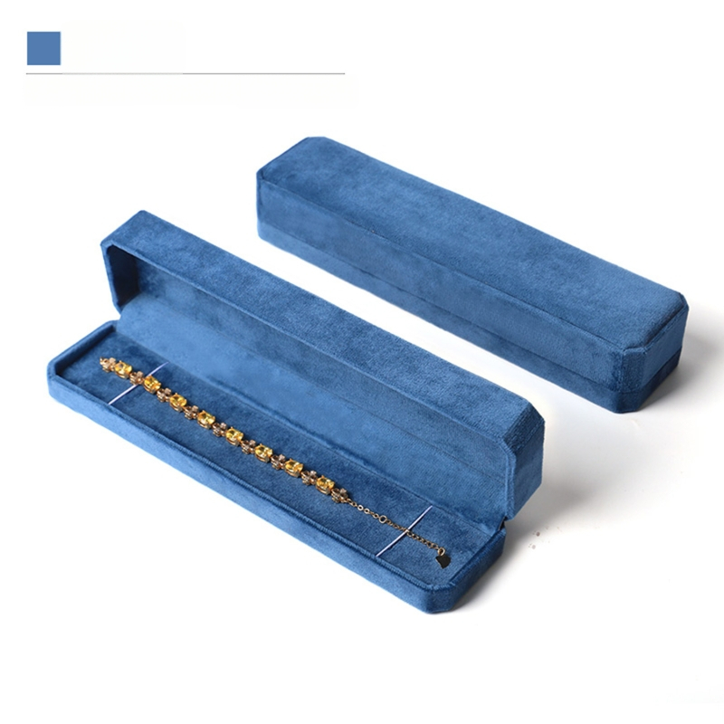 Astoņstūraina velūra juvelierizstrādājumu kaste, kompozītmateriāls, SSJH23, juvelierizstrādājumu iepakojums