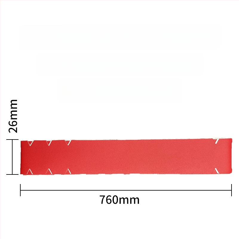 Защитни ленти за ръба на ракета за pickleball — износоустойчиви, предпазват от олющване на боята, PU материал; Марка Custom-made; Приложим спорт: Тенис