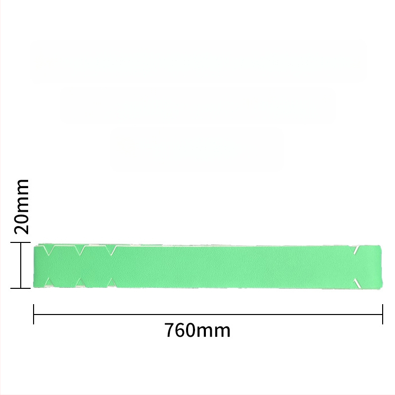 Защитни ленти за ръба на ракета за pickleball — износоустойчиви, предпазват от олющване на боята, PU материал; Марка Custom-made; Приложим спорт: Тенис