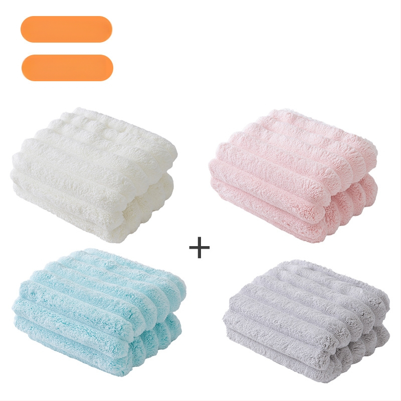 Veido rankšluostis iš Coral Fleece, 16 siūlų, 120 g, Siuvimas, Personalizavimas prieinamas