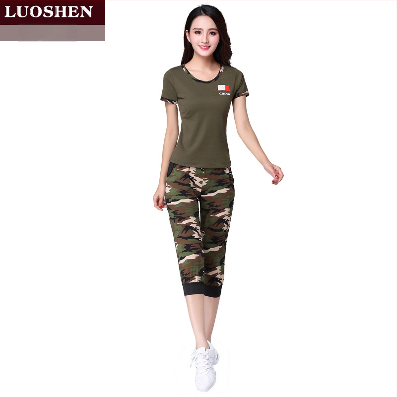 Κουστούμι τετραγωνισμένου χορού, Modal ύφασμα, καμουφλάζ μοτίβο, επένδυση από μιλκ σιλκ, για γυναίκες, για ομαδικές εμφανίσεις