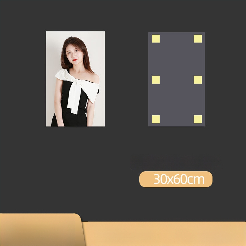 Ακρυλικό καθρέφτης τοίχου με αυτοκόλλητο — διακοσμητικό πάνελ για πόρτες ντουλάπας, ολόσωμο καθρέπτης μακιγιάζ