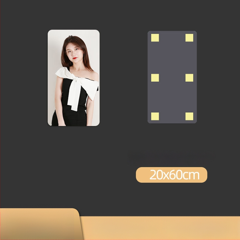 Ακρυλικό καθρέφτης τοίχου με αυτοκόλλητο — διακοσμητικό πάνελ για πόρτες ντουλάπας, ολόσωμο καθρέπτης μακιγιάζ