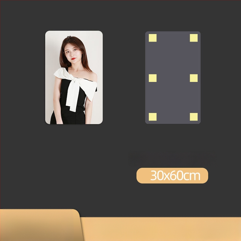 Ακρυλικό καθρέφτης τοίχου με αυτοκόλλητο — διακοσμητικό πάνελ για πόρτες ντουλάπας, ολόσωμο καθρέπτης μακιγιάζ