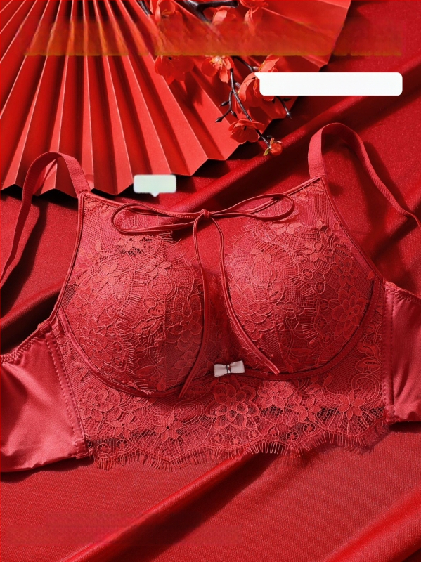 Push-Up liemenėlių rinkinys su kryžmine nugara ir storais formuojančiais puodeliais, 3/4 puodeliai, nailono audinys, nugaros trimis eilių užsegimas