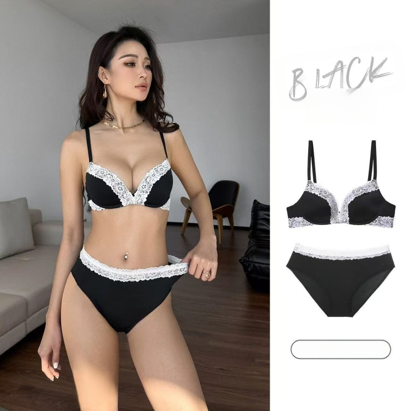 Sutien s V-dekoltom, leopard print, za manje grudi, seksi grudnjak bez žice, čipkasti