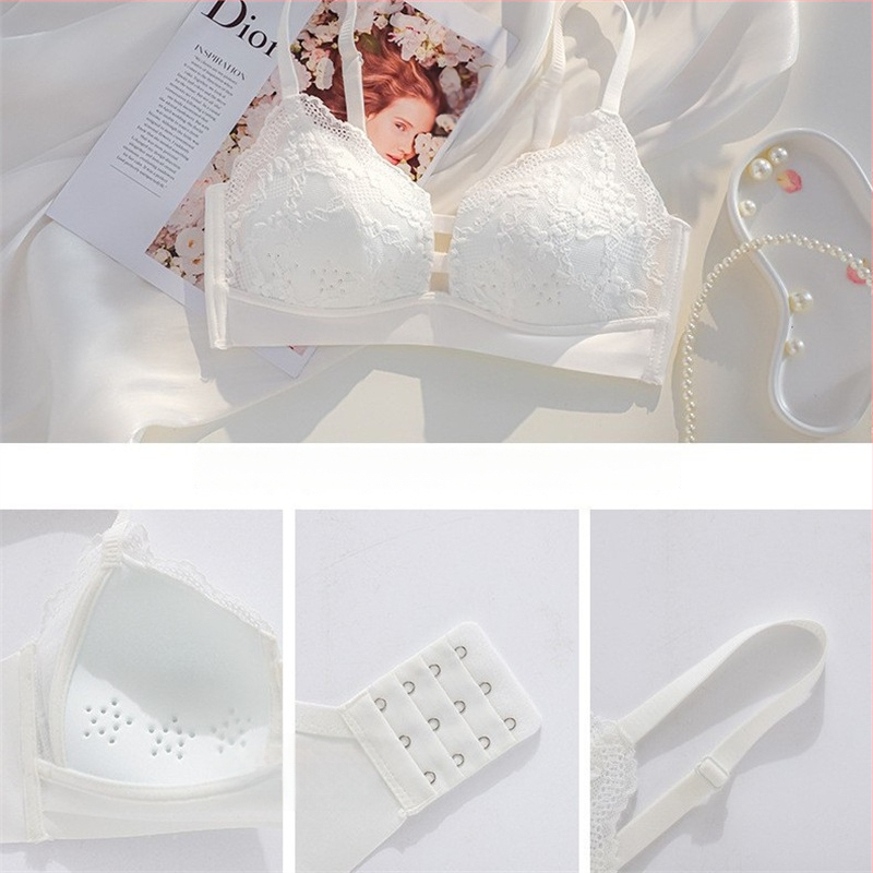 Ženski ljetni tanki grudnjak bez žice za velike grudi, minimizator, učvršćivanje bočnih, protiv opuštanja, Plus-size set grudnjaka