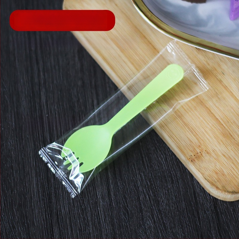 Μίας χρήσης πιρούνι για ψήμένες γλυκοπατάτες, παχύ και ανθεκτικό από PP, ατομικά συσκευασμένο.