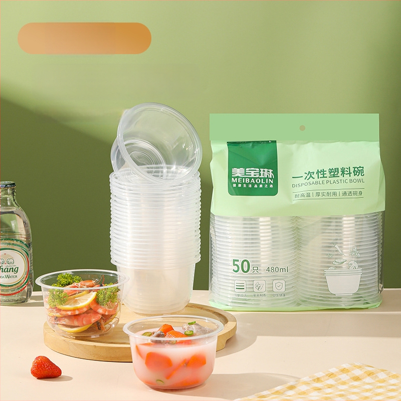 Ühekordsed plastikaussid, ristkülikukujulised, 401–500 ml, 20 tk pakis, Guangdongi päritolu