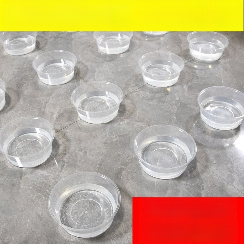 Cutie de prânz de unică folosință, rotundă – raci și fructe, nu este potrivită pentru microunde, imprimarea logo-ului este permisă