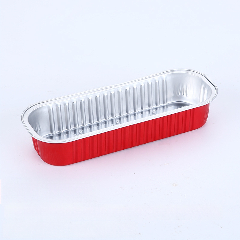 Ühekordselt kasutatav alumiiniumfooliumi küpsetustaldrik, ristkülikukujuline, 200 ml mahutavus, kohandatav, kaubamärk Hong Kong Long