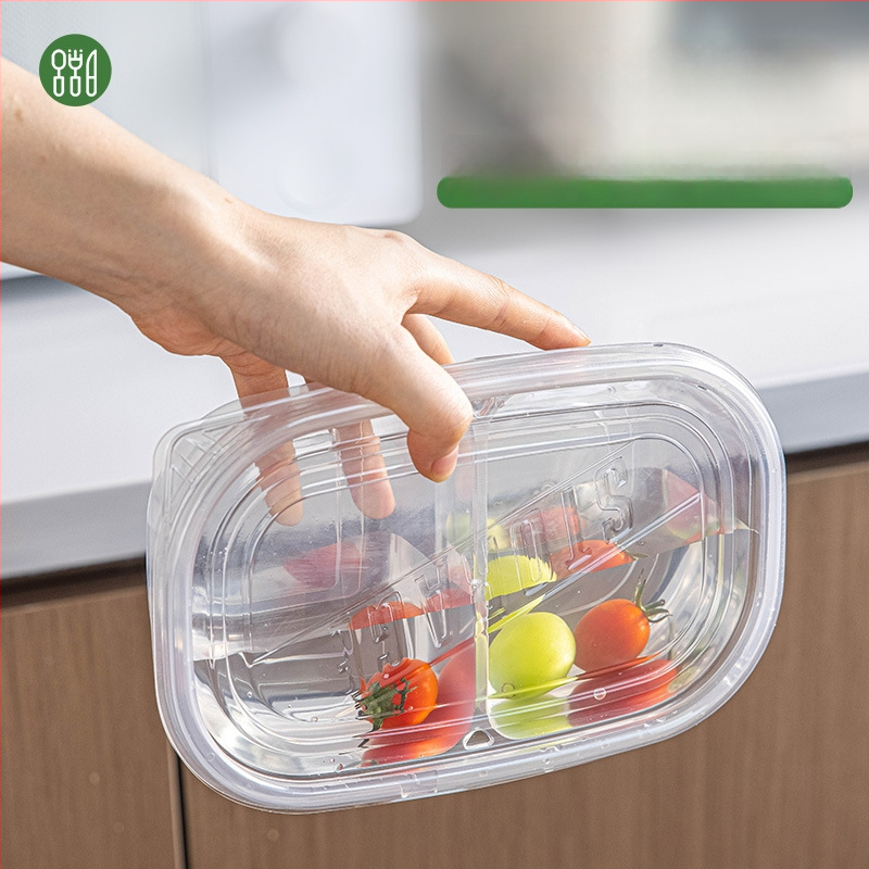 Cutie de prânz de unică folosință cu capac, PP alimentar, compatibilă cu microundele pentru birou