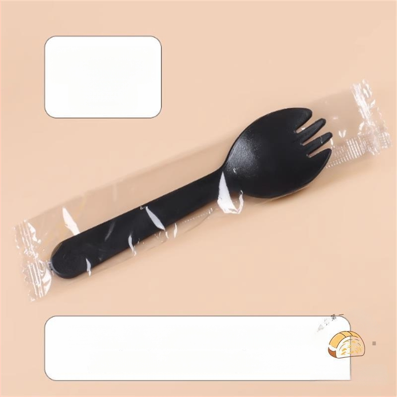 Cutie pentru desert pentru picnic cu trei compartimente, pentru iaurt, fructe și prăjitură — cuptor cu microunde: Nu; imprimare siglă: Disponibil; personalizare: Nu; biodegradabil: Nu