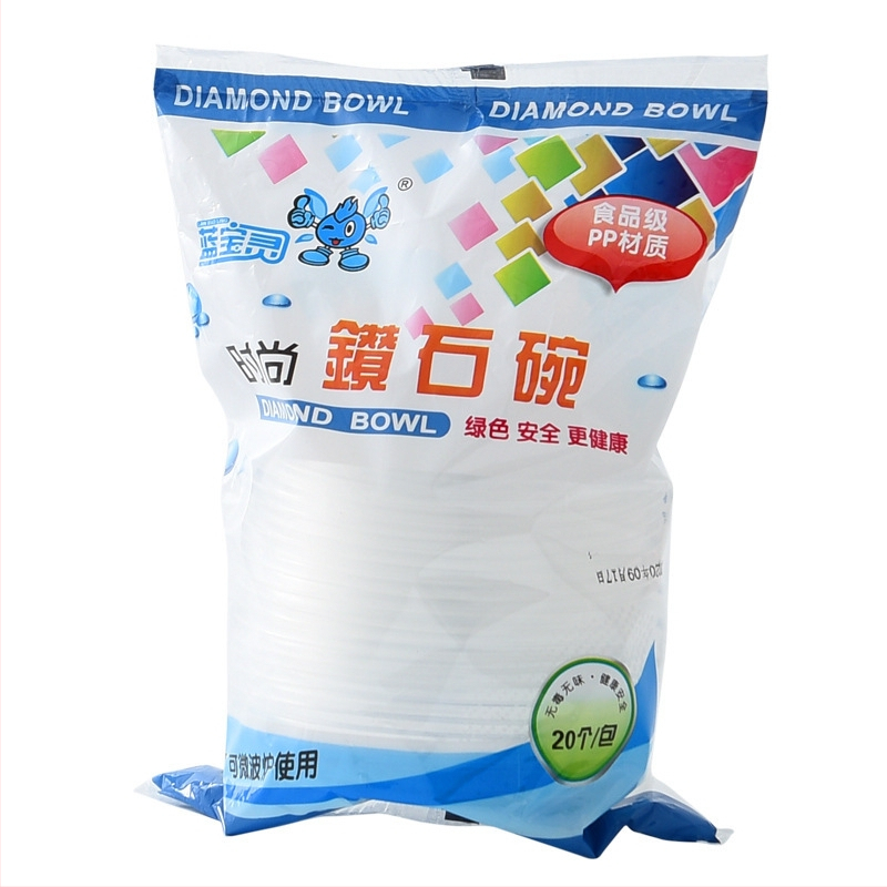 Ühekordne plastikust kauss, ümmargune, läbipaistev, umbes 300 ml, 12 tk pakis