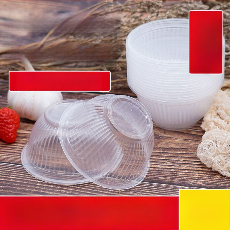 Ühekordne plastikkaus toidukäitlemiseks (Kategooria: Ühekordne kauss; Materjal: Plastik; Import: Ei)