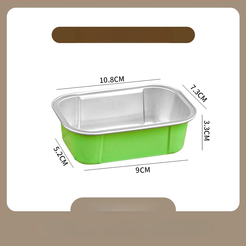 Cutie unică din folie de aluminiu pentru take-out, imprimare logo disponibilă, nu este compatibilă cu cuptorul cu microunde, non-biodegradabilă