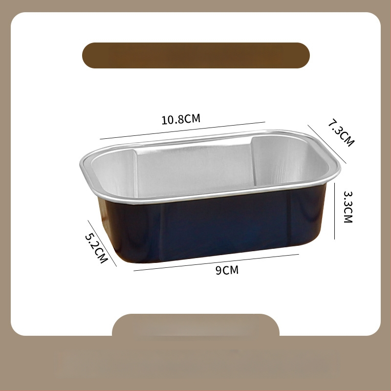 Cutie unică din folie de aluminiu pentru take-out, imprimare logo disponibilă, nu este compatibilă cu cuptorul cu microunde, non-biodegradabilă