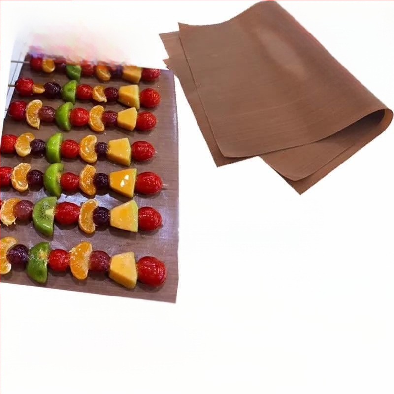 Kõrge temperatuuriga mittelahustuv küpsetusmatt PTFE-kattega õlivaigul, korduvkasutatav, 130 g/m²