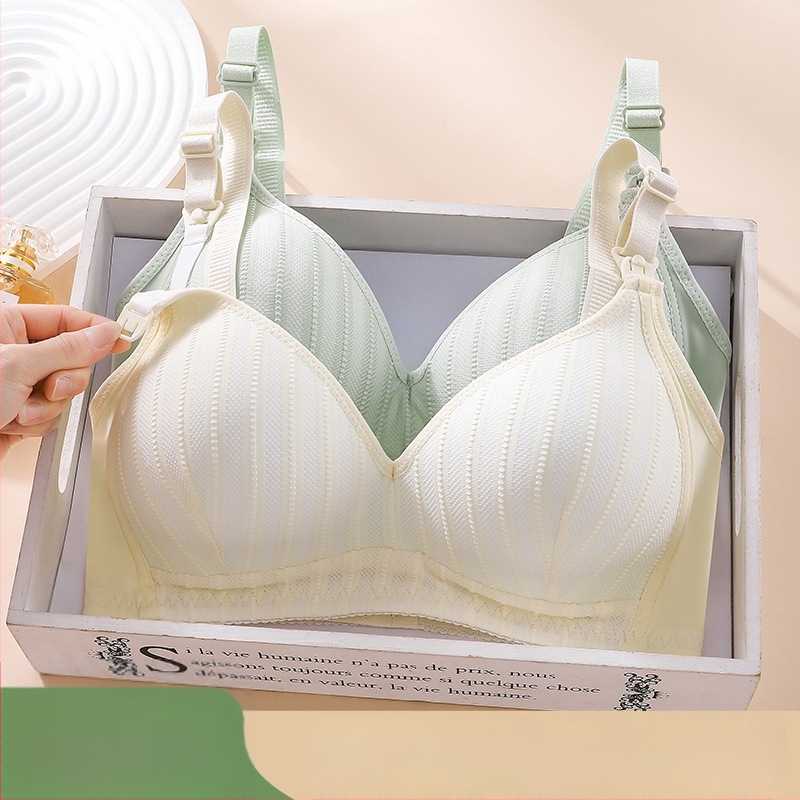 Sutien za dojenje s tankim oblikom košarica, žakard dizajn, materijal najlon (podstava: najlon; zatvarač: stražnje s tri reda kukica; bez čeličnih prstena)