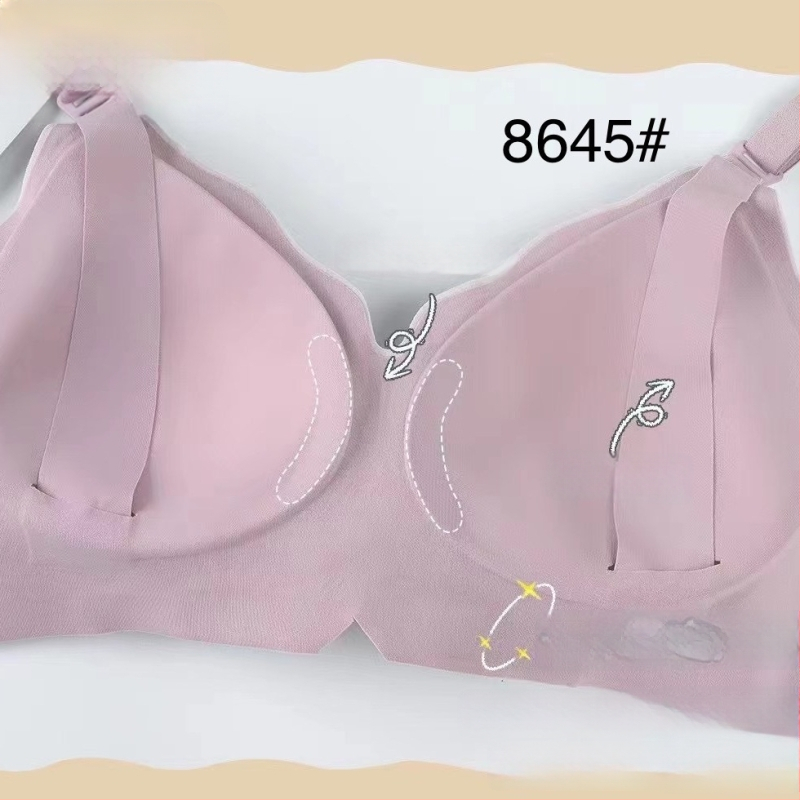 Dojiljni grudnjak za majke: odvojive dvostruke naramenice, tanke oblikovane košarice, čipkasti rub, glavna tkanina najlon 80–90%, podstava od pamuka, bez čeličnih prstena