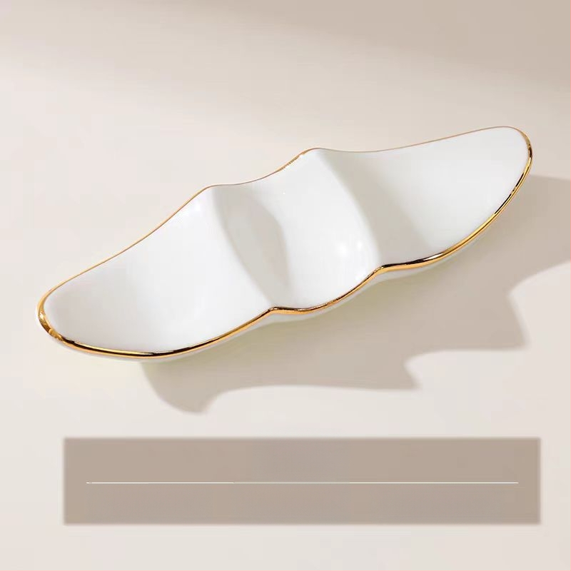 Keraamiline hoidja toidupulkadele ja lusikadele | Bone China üle 36% luupulbrit | Ülemglazuuriga viimistlus | Kohandamine saadaval | Trükitud logo | Pakkimine: kandik