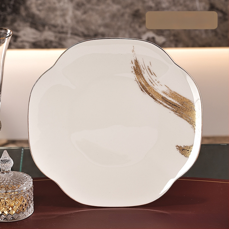 Hotellilaua komplekt bone china (>36% luuportselani), kerge luksus stiil, kohandamine, logotüübi trükkimine, kategooria: hotellilaua serveerimine