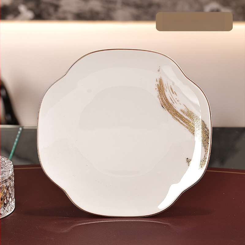 Hotellilaua komplekt bone china (>36% luuportselani), kerge luksus stiil, kohandamine, logotüübi trükkimine, kategooria: hotellilaua serveerimine