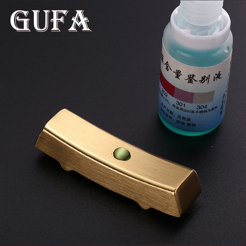 Θήκη για ξυλάκια φαγητού από ανοξείδωτο ατσάλι 304, μοντέρνος μινιμαλιστικός σχεδιασμός, λέιζερ λογότυπο