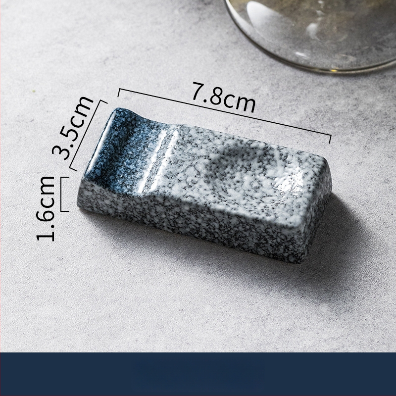 Suport ceramic pentru bețișoare și sprijin pentru linguri, în stil japonez (Material: ceramic; Brand: Danrun; Cod produs: 25; Personalizare: Disponibilă)