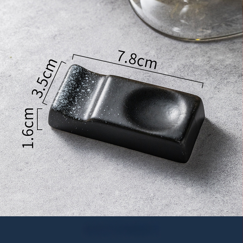 Suport ceramic pentru bețișoare și sprijin pentru linguri, în stil japonez (Material: ceramic; Brand: Danrun; Cod produs: 25; Personalizare: Disponibilă)