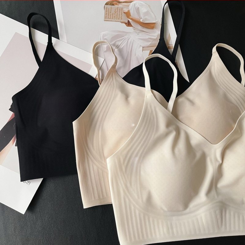 Σουτιέν τύπου wrap/top με όμορφο πίσω, λεπτή διαμορφωμένη чашка, 3/4 cup, νάιλον