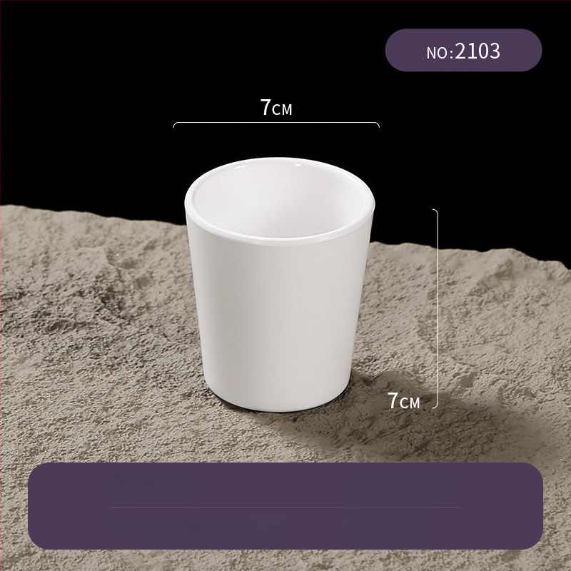 Belein melamiinist lauanõude tass, täiskasvanutele, lihtne stiil, kohandatav