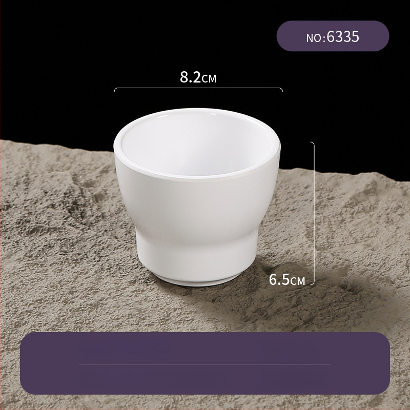 Belein melamiinist lauanõude tass, täiskasvanutele, lihtne stiil, kohandatav