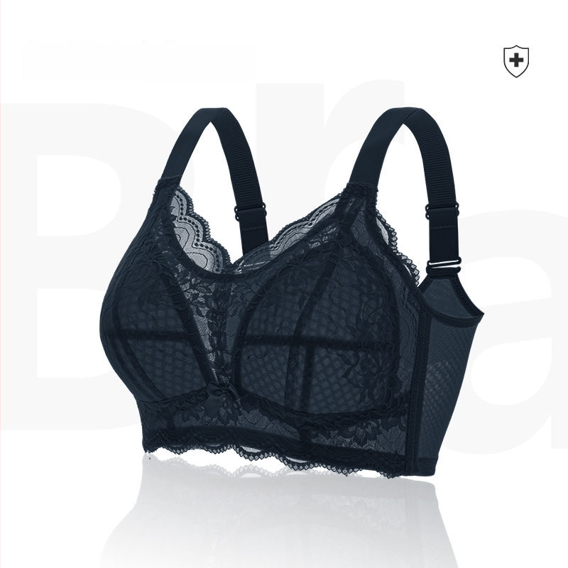 Plus-size seksi čipkasti grudnjak za velike grudi, podizanje i oblikovanje, udobnost