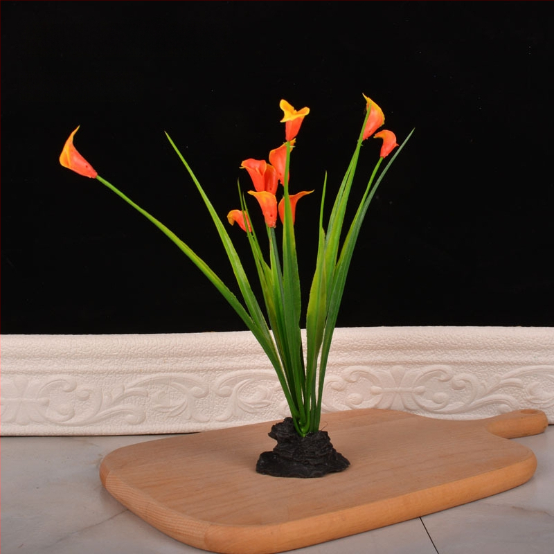 Dekoratiivne taldrik lillemotiiviga, plastikust, käsitsi maalitud pind, päritolu Zhejiang, Uus Hiina stiil, kohandamine saadaval