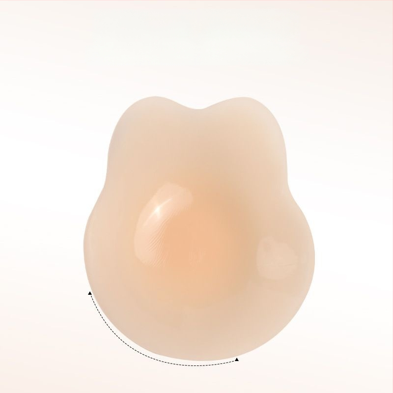 Mini szilikon melltapasz, nyúlfül formájú, láthatatlan, vékony, aranyos stílus