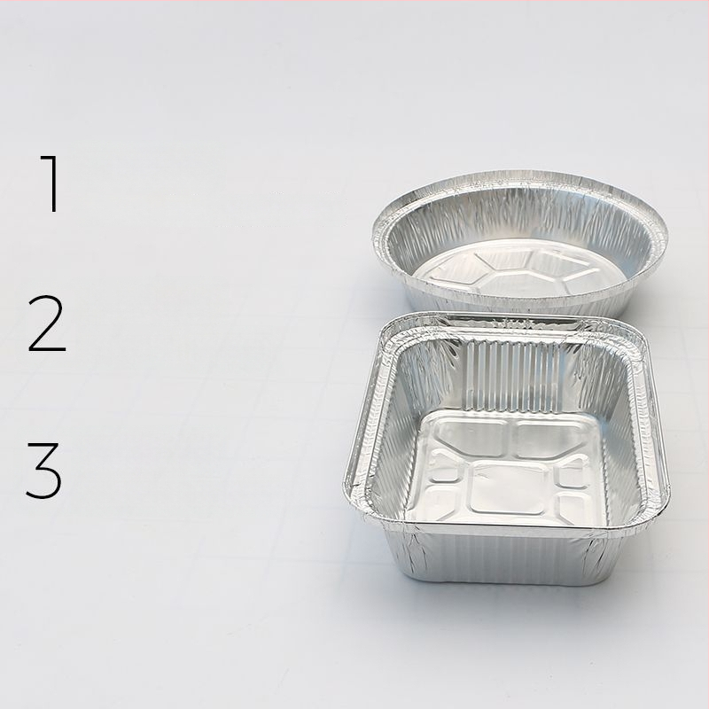 Jijia еднократна кутия за храна, квадратна или кръгла форма, няколко размера и капацитети, срок на годност 36 месеца