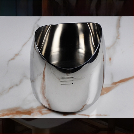 Roostevabast terasest hotellilaua komplekt – poleeritud pind, hiina stiil; baar/ööklubi tarvikud: puuviljaplaat, tuhatoos, jääämber