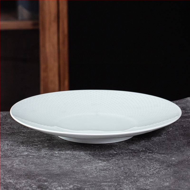 Portselanist hotellilaua serveerimiskomplekt, underglaze color, triibuline muster, 9-osaline komplekt